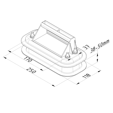 Poignée de porte sectionnelle industrielle-0
