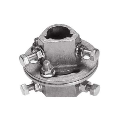 Accouplement réglable axe Ø 25,4 pour porte sectionnelle industrielle et habitat