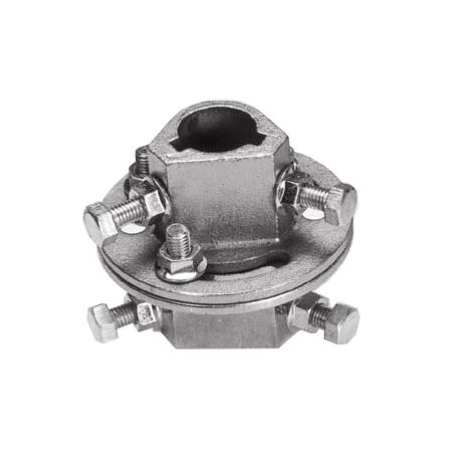 Accouplement réglable axe Ø 25,4 pour porte sectionnelle industrielle et habitat