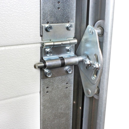 Roulette/ galet tandem réglable pour porte sectionnelle industrielle uniquement-1