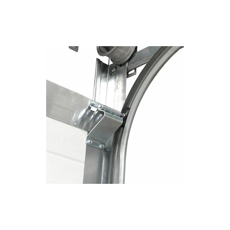 Support + charnière, réglable pour roulette/galet HAUT-1