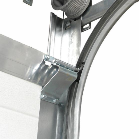 Support + charnière, réglable pour roulette/galet HAUT-1