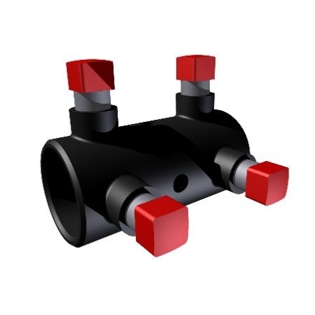 Accouplement 25,4 noir pour porte de garage habitat