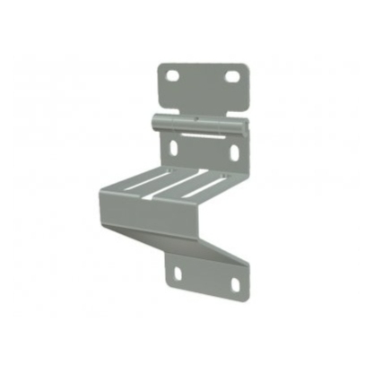 Charnière support roulette pour porte sectionnelle 