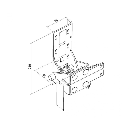 Parachute câble non réglable (vendu par paire)