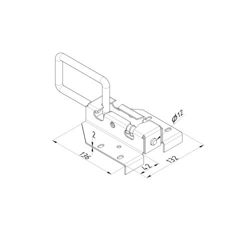 Verrou pour Porte Sectionnelle | Made Automation