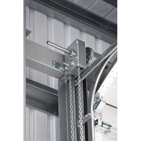 Treuil manuel pour porte sectionnelle industrielle | Made Automation