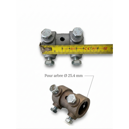 Accouplement habitat Ø 25,4 mm porte sectionnelle 2