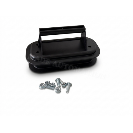 Poignée de porte sectionnelle industrielle