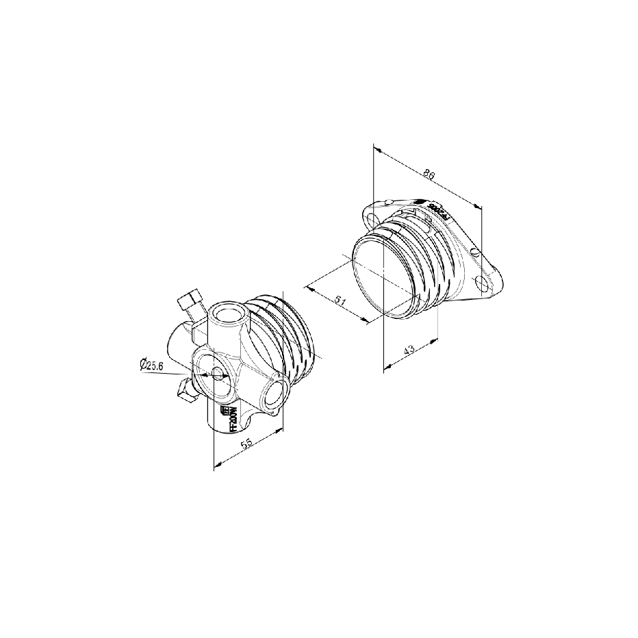 Ressort Ø 51 mm, 4.5mm avec Mandrins