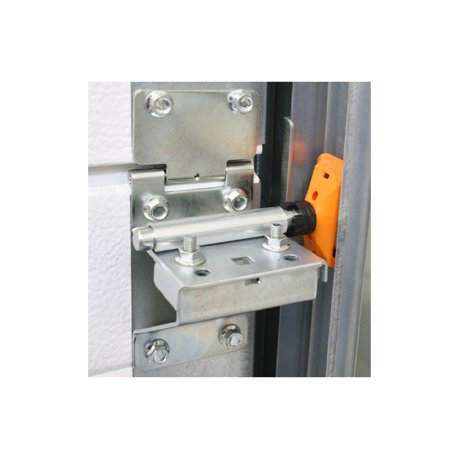 Kit anti-effraction pour porte de garage sectionnelle - 5 panneaux