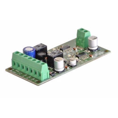 Carte électronique pour  lisse de sécurité mécanique et resistif